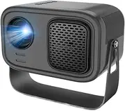 P28A MINI Projector Smart TV BT5.1 WiFi Sync Phone Screen Electronic Focus Portable Home Theater 1080P Via HD(UK Plug)