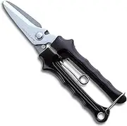 CANARY Heavy Duty Aviation Snips Spring Loaded Tin and Metal Cutting Scissors for Straight Cut and Wire Cut (Arm Wrestler Hard Snips)
