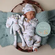 Snuggle Hunny Easter Bunnies Organic Growsuit