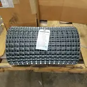 18" Wide x 18 Feet Length x 1/2" x 1" Std. Duty, Welded Flat Wire Belting - NEW