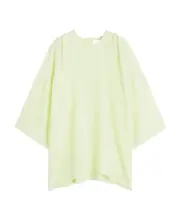 draped silk blouse FR36 White