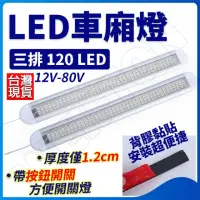 在飛比找momo購物網優惠-【威富登】12V~85V LED室內燈 車內閱讀燈 貨車室內