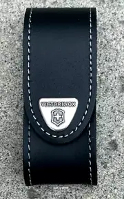 Swiss Army Leather Knife Belt Pouch For Victorinox 91mm Knives 4.0520.3, New