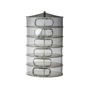 LC 6 Tier Closed Herb / Botanical Dry Rack - 30" - Great For Drying Herbs!