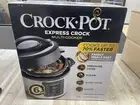 Crock-Pot 6-Quart Multi-Use Express Crock Programmable Slow Cooker and Pressu...