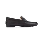 [Tod`S] Tod`S-Brown Leather Loafers-Uomo 11 UK