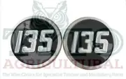 FOR MASSEY FERGUSON 135 TRACTOR SIDE BADGE Emblem