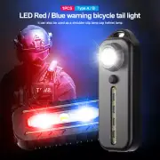 Night Safety LED Light Strobe Red/Blue Lamp for Running Jogging Cycling Warning