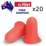 EAR PLUGS Disposable Foam Howard Leight MAX NRR 33 Sleep Snore NEW 20 PAIRS