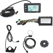[EVTSCAN] Electric Bike Lithium Modification Kit 17A 3 Modes Motor Controller GD01 Display Panel FT 8C Magnetic Disk 109R Thumb Throttle for 250W to 350W Motor
