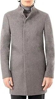 [Calvin Klein] Men's Slim Fit Essential Overcoat