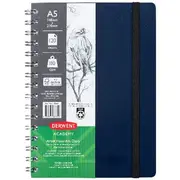Derwent Academy A5 Visual Art Diary Portrait 120 Page Navy