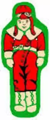 MAN for GILBERT ERECTOR SETS PARACHUTE JUMP Complete