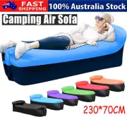Outdoor Inflatable Sofa Air Bed Lounger Sofa Lay Sack Hangout Camping Beach Bags