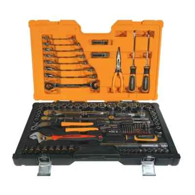 Gearwrench 83998 107 Piece Metric & SAE 1/4” 3/8” & 1/2” Drive Socket & Tool Set