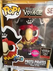Funko Pop SDCC 2024 Fundays Flocked Proto Pirates Parrot LE 900