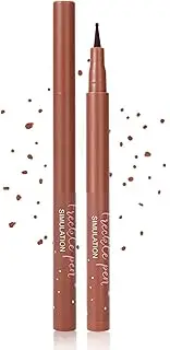 Freckles Pen - Fake Freckles | freckles Stamp | Faux Freckles Pen Waterproof | Fine Tip Freckles Pen | Cosmetic Dot Spots Pen Quick Dry Makeup Face Decoration Natural For Girls Beginners Professionals