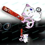 Car Accessory JDM Sailor Artemis TSURIKAWA Ring Red Waves Nylon Handle Strap X1