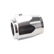 Aeroflow Hex Hose Finisher / Hose End Chrome I.D 12.7 1/2" Suit -4 AN Hose