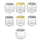 Clear Toy Storage Organizer Building Blocks Storage Box for Living Room Home