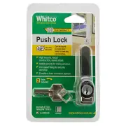 Whitco Sliding Window Push Lock– Primrose, White, Mahogany, Silver or Black