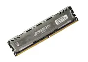 Crucial Ballistix Gaming 4GB DDR4 PC4-19200 (DDR4-2400) Memory (BLS4G4D240FSB)