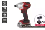 Cordless Impact Drill Power Tool Brushless Drill Bits Set with Battery + Charger
