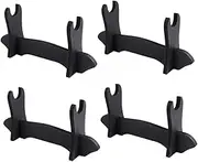 Swords Show Rack 4pcs Display Base Black Japanese Style Stand Sturdy and Sturdy Home Table Decor