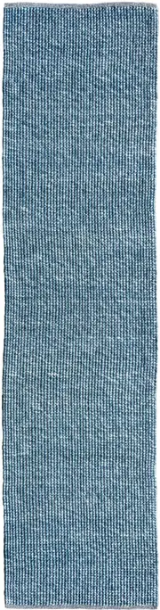 Loop Anthra Grey Runner Wool Rug