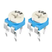 10 Pcs 5K Ohm Variable Resistors Top Adjustable Potentiometer