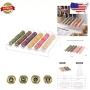 Elegant Acrylic Macaron Display Stand with 6 Slots for Beautiful Presentations