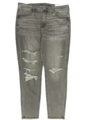American Eagle Jegging Jean 12 SHORT Hi-Rise Mod Gray Next Level 28" Inseam $60