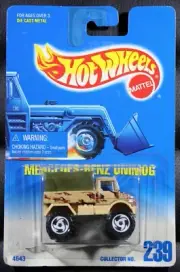 Mattel Hot Wheels 1992 Mercedes-Benz Unimog #239
