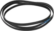 uxcell HTD-5M Rubber Timing Belt 492 Teeth, 2460mm Pitch Length x 15mm Width x 3.6mm Height, Closed Loop Pulley Timing Belt