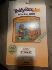 Worlds of Wonder: TEDDY RUXPIN - Fire Safety with teddy in Box- Book and Tape-