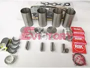 for KUBOTA Excavator Parts V1502 Overhaul Rebuild kit + Piston + Ring Set + Liner Sleeve + Full Gasket kit + crankshaft Main conrod end Bearing