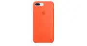 iPhone 8 Plus / 7 Plus Silicone Case — Spicy Orange