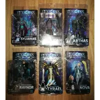 在飛比找Yahoo!奇摩拍賣優惠-【GD漫玩社】NECA 風暴英雄魔獸 諾娃伊利丹泰瑞爾希爾瓦