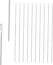 Veemoon 10Pcs DIY Beading Needles Portable Embroidery Needles for Easy Bead Threading for Crafts and Jewelry Making Safe and Durable Tools for All Skill Levels