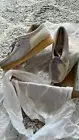 CLARKS ORIGINALS WALLABEE Shoes Blue White color block suede 6.5
