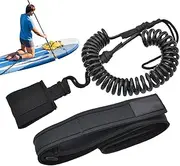 Paddle Board Waist Leash - Adjustable Waist Belt Leash for All Stand, Paddle Board Strap | Quick-Release Straps Saltwater-Resistant Hardware for Water Sports Kayak Paddleboard Rental Fleet Maintenance