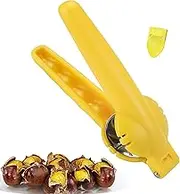 BIGSUNNY Chestnut Cutter Tool Opener Knife (Yellow)