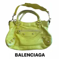 在飛比找蝦皮購物優惠-Balenciaga 巴黎世家 手提包 First系列 黃色