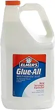 Elmer's Glue-All Multi-Purpose Liquid Glue, Extra Strong, Great for Making Slime, 1 Gallon, 1 Count