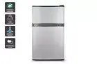 Kogan 87L Top Mount Fridge (Silver), Bar Fridges, Appliances