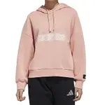 ADIDAS STR SWEAT HD 粉 女 LOGO 保暖 口袋 運動 長袖 帽T 連帽 上衣