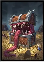 Fantasy North Treasure Chest Mimic - 100 Matte TCG Card Sleeves (FN53S) - (Standard)
