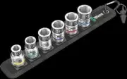 Wera Zyklop SOCKET SET 003995 7Pcs Metric Straight, 1/2" Drive, Holding Function