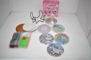 Marlo Buzz DIY Diamond Painting Unicorn Coasters Kit Set of 2- 16 PCS Fun Diamo