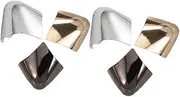 Ipetboom 3Pairs Decorative Shoe Tip Protectors Stylish Pointed Protector Caps for High Heels and Boots Durable Toe Covers Elegant Design for Worn out Tips